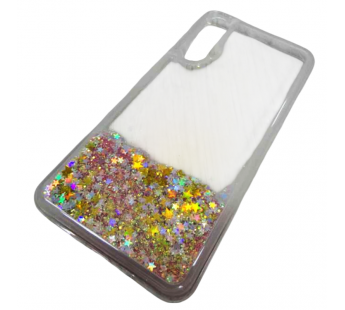                                 Чехол пластиковый Huawei Honor 20 блестки в воде прозрачный (02)*#2134222