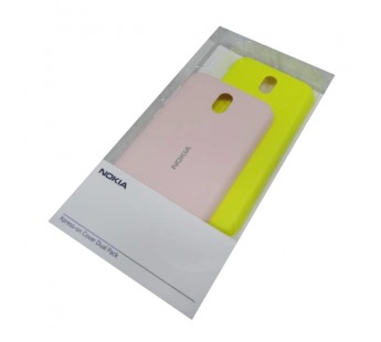                             Задняя крышка Nokia 1 Xpress-on Cover Dual Pk PK&YLW XP-150#2075218