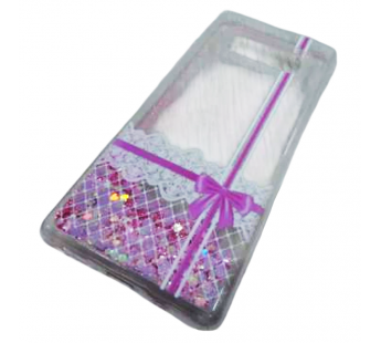                                 Чехол пластиковый Samsung Galaxy Note 8 блестки в воде прозрачный*#2134217