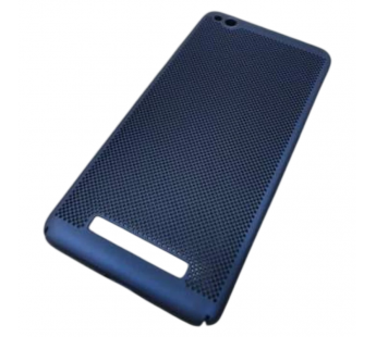                             Чехол пластиковый Xiaomi Redmi 4A Soft Touch сеточка синий #2133928