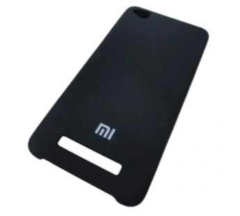                             Чехол силиконовый Xiaomi Redmi 4A Silicone Cover черный #2130449