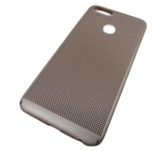                             Чехол пластиковый Xiaomi 5X Soft Touch сеточка золотистый#2133926