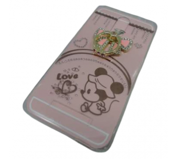                             Чехол силиконовый Xiaomi Redmi Note 3 Penny с кольцом и стразами*#2133448