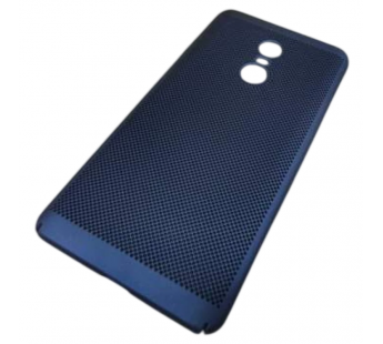                             Чехол пластиковый Xiaomi Redmi Note 4X Soft Touch сеточка синий #2133922
