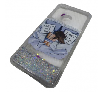                                 Чехол силикон-пластик Xiaomi Note 8 жидкий с блестками InstaGlamour (021)#2117267