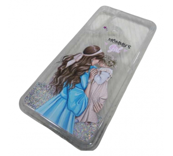                                 Чехол силикон-пластик Xiaomi Note 8 жидкий с блестками InstaGlamour (022)#2117266