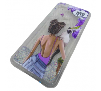                                 Чехол силикон-пластик Xiaomi Note 8 жидкий с блестками InstaGlamour (023)#2117265