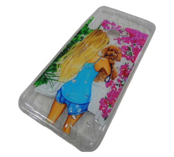                                 Чехол силикон-пластик Xiaomi Note 8 с блестками InstaGlamour (025)#2117349