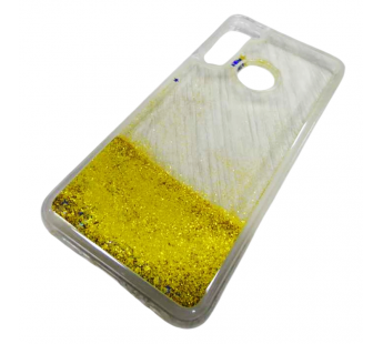                                 Чехол пластиковый Xiaomi Redmi Note 8T блестки в воде прозрачный (06)*#2134422