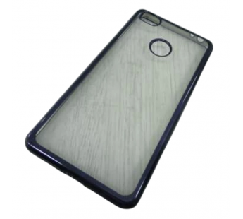                         Чехол силиконовый с хром.контуром Xiaomi 4S черный #2117348