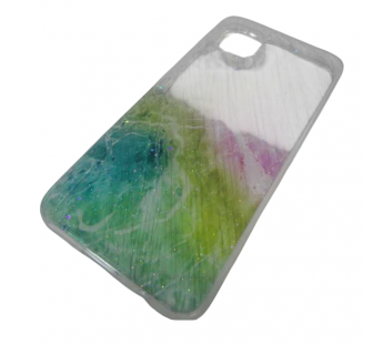                                 Чехол силиконовый Huawei P40 Lite палитра розово-зеленый#2117342