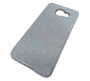                                     Чехол силикон-пластик Samsung A5 2016 (A510) Fashion с блестками серебристый#2117341