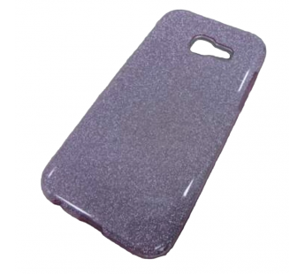                                     Чехол силикон-пластик Samsung A5 2016 (A510) Fashion с блестками фиолетовый#2033083