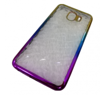                                 Чехол силиконовый Samsung J4 2018 PRISMA с цветным хром контуром*#2117340