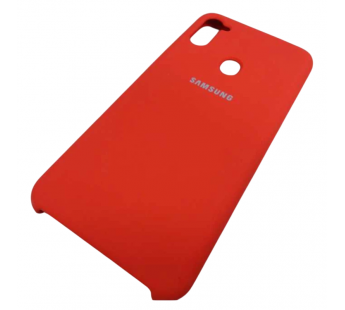                                     Чехол силиконовый Samsung A11 Silicone Case Soft Touch красный*#2061205