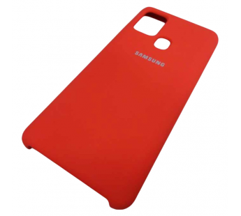                                     Чехол силиконовый Samsung A21S Silicone Case Soft Touch красный*#2061200