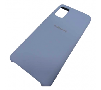                                     Чехол силиконовый Samsung A41 Silicone Case Soft Touch голубой*#2061191