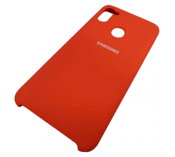                                 Чехол силиконовый Samsung M11 Silicone Case Soft Touch красный*#2061182