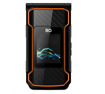                 Мобильный телефон BQ 2822 Dragon раскладушка черный+оранжевый (2,8"/0,3МП/2000mAh)#1749523