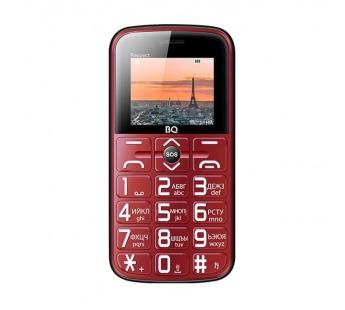                 Мобильный телефон BQ 1851 Respect красный (1,77"/камера/1000mAh) #1752140