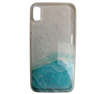                                 Чехол силиконовый iPhone XR палитра голубой#2117339