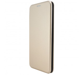                                 Чехол-книжка iPhone 12 Pro Max (6.7) BF модельный силиконовый с кожаной вставкой золотистый#1749855