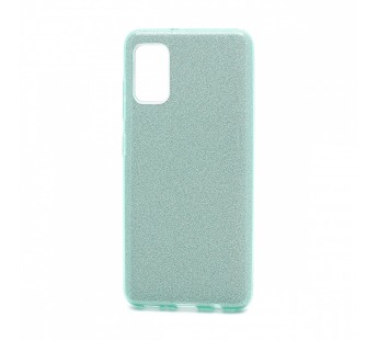                                     Чехол силикон-пластик Samsung A41 Fashion с блестками зеленый#1751048