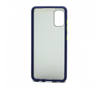                                     Чехол силикон-пластик Samsung A41 Shockproof сине-зеленый#1782896