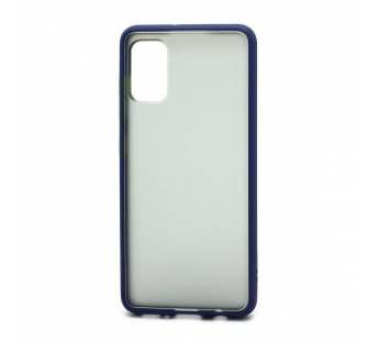                                     Чехол силикон-пластик Samsung A41 Shockproof сине-зеленый#1782897