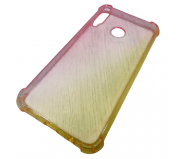                                 Чехол силиконовый Huawei Honor 9C градиент желто-розовый#2133590