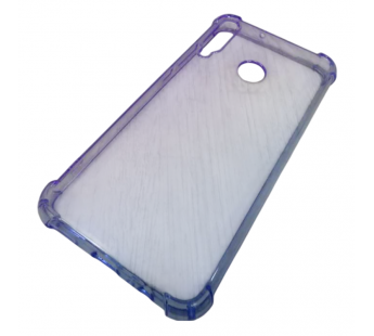                                 Чехол силиконовый Huawei Honor 9C градиент фиолетово-голубой#2133589