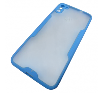                                     Чехол силиконовый Samsung A11 Limpid Case голубой #2131348