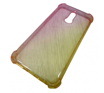                                 Чехол силиконовый Xiaomi Redmi 8 градиент желто-розовый#2133585