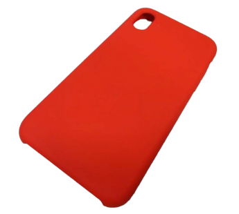                                     Чехол iPhone XR Silicone Case без логотипа и покрытием Soft touch (014) красный #2040112
