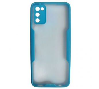                                     Чехол силиконовый Samsung A02s Limpid Case голубой #2133779