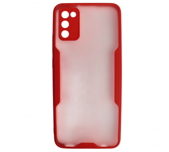                                    Чехол силиконовый Samsung A02s Limpid Case красный#2133780