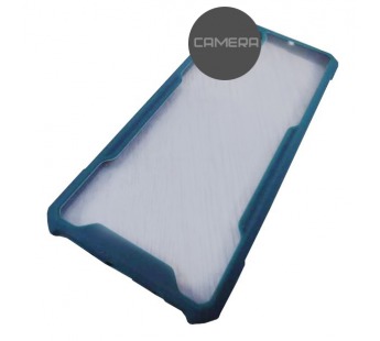                                 Чехол силикон-пластик iPhone XR прозрачный с окантовкой темно-зеленый*#1883150