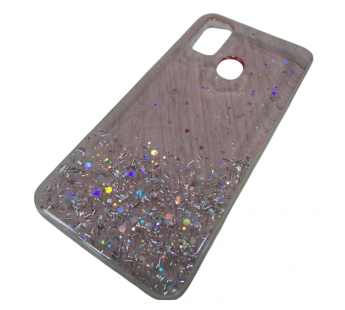                                 Чехол силиконовый Samsung M21 звездопад розовый*#2117431