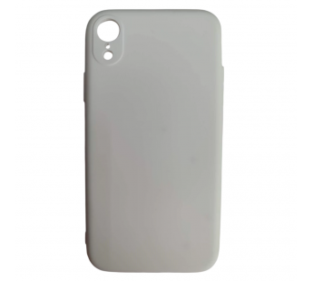                                 Чехол силиконовый iPhone XR Silicone Cover NANO 2mm белый#2132134