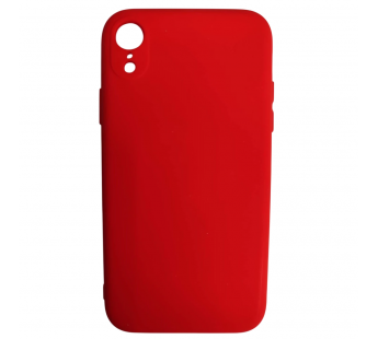                                 Чехол силиконовый iPhone XR Silicone Cover NANO 2mm красный#2132130