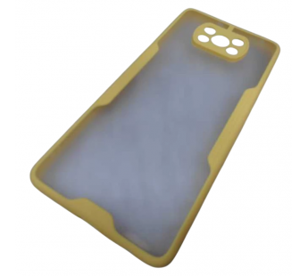                                 Чехол силиконовый Xiaomi Poco X3 Limpid Case желтый#2133571