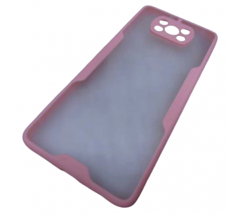                                 Чехол силиконовый Xiaomi Poco X3 Limpid Case розовый#2133567