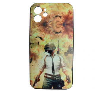                                     Чехол силиконовый iPhone 12 (6.1) с рисунком (10)*#2134455