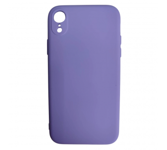                                 Чехол силиконовый iPhone XR Silicone Cover NANO 2mm лиловый #2132145