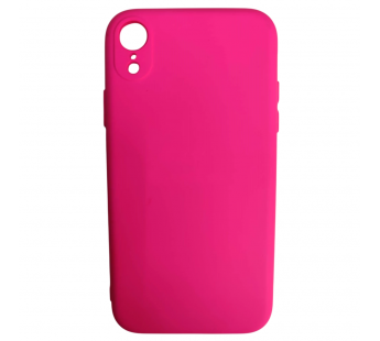                                 Чехол силиконовый iPhone XR Silicone Cover NANO 2mm фуксия #2132143