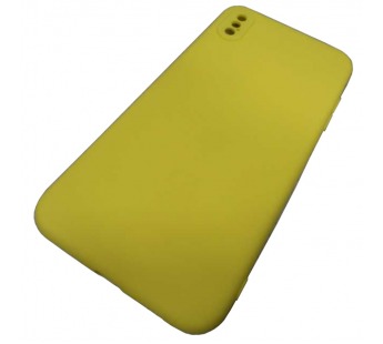                                 Чехол силиконовый iPhone XS Max Soft Touch желтый* #1883388