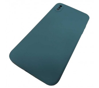                                 Чехол силиконовый iPhone XS Max Soft Touch темно-зеленый* #1887588