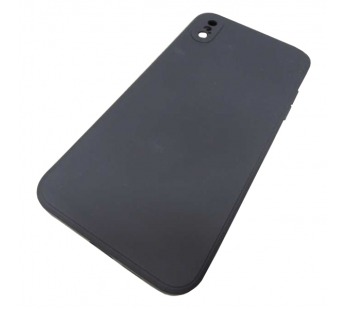                                 Чехол силиконовый iPhone XS Max Soft Touch черный* #1887589