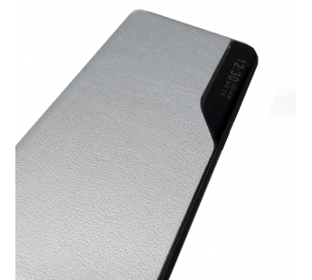                                     Чехол-книжка Samsung M31S Smart View Flip Case под кожу серебристый*#1747774