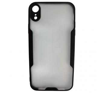                                 Чехол силиконовый iPhone XR Limpid Case черный#2133786